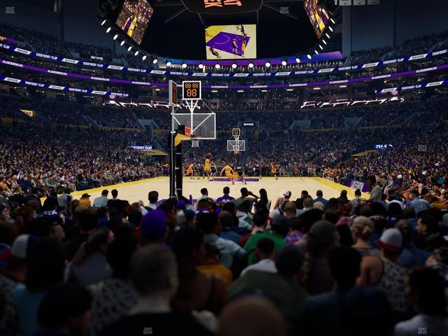 Crypto.com Arena - Section 106 Seat View Crypto.com Arena - Section 106 Seat View