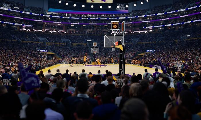 Crypto.com Arena - Section 107 Seat View