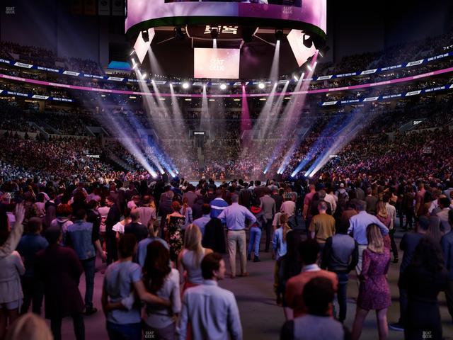 Official view from Section 107 at Crypto.com Arena