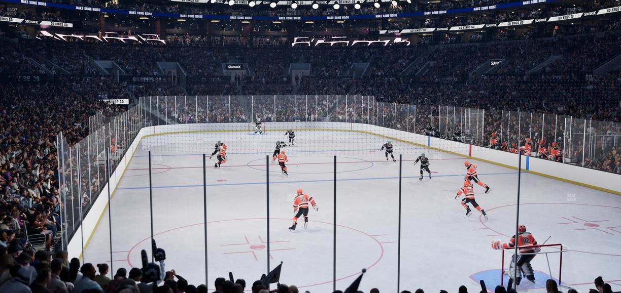 Crypto.com Arena - Section 107 Seat View