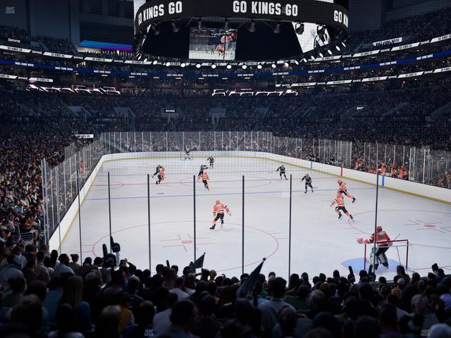 Crypto.com Arena - Section 107 Seat View Crypto.com Arena - Section 107 Seat View