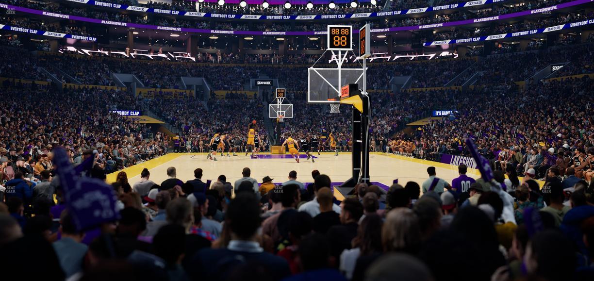 Crypto.com Arena - Section 107 Seat View