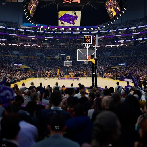 Crypto.com Arena - Section 107 Seat View