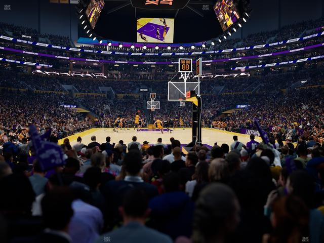 Crypto.com Arena - Section 107 Seat View Crypto.com Arena - Section 107 Seat View