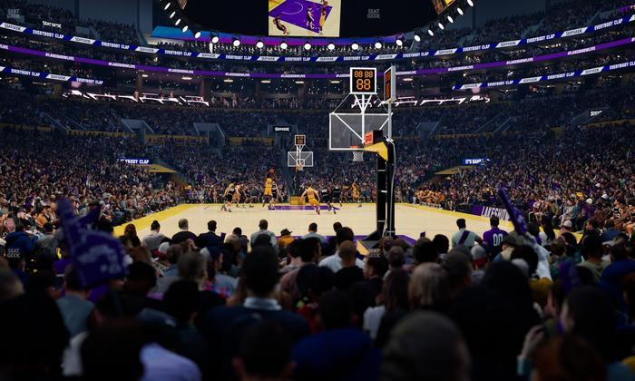 Crypto.com Arena - Section 107 Seat View