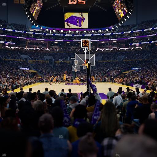 Crypto.com Arena - Section 107 Seat View