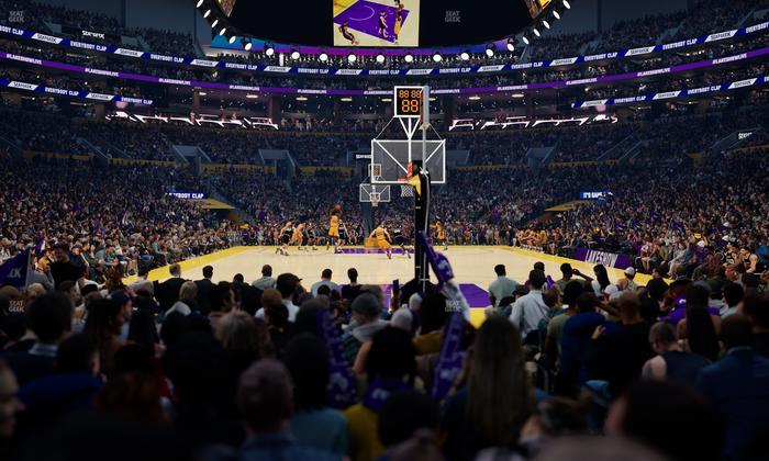 Crypto.com Arena - Section 107 Seat View