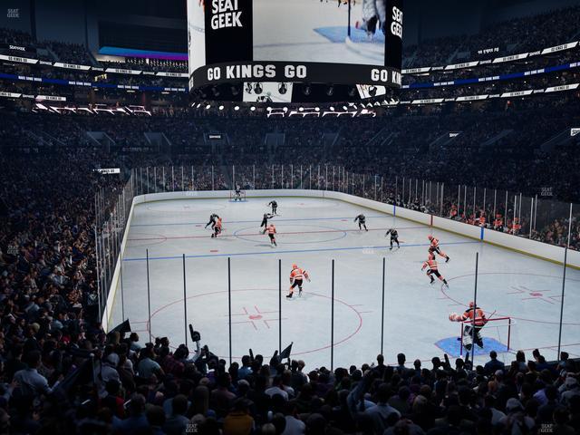 Crypto.com Arena - Section 107 Seat View