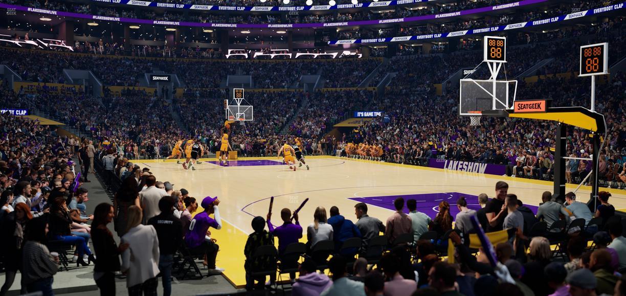 Crypto.com Arena - Section 108 Seat View