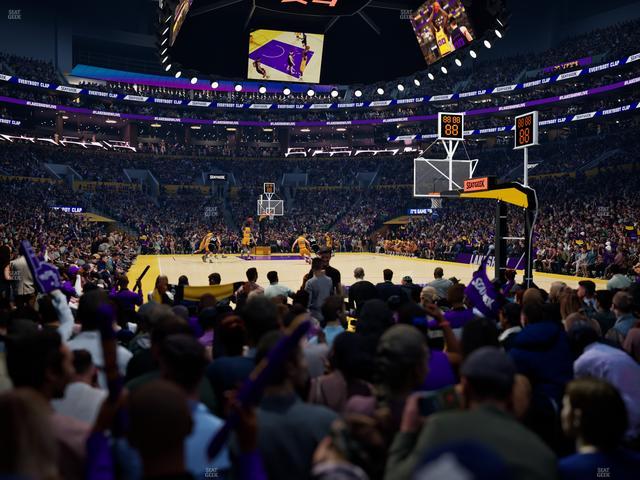 Crypto.com Arena - Section 108 Seat View Crypto.com Arena - Section 108 Seat View