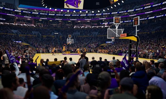 Crypto.com Arena - Section 108 Seat View