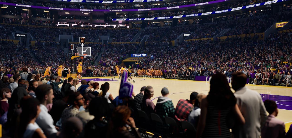 Crypto.com Arena - Section 109 Seat View