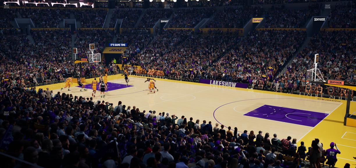 Crypto.com Arena - Section 109 Seat View