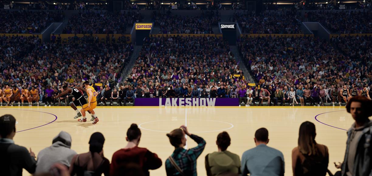 Crypto.com Arena - Section 111 Seat View