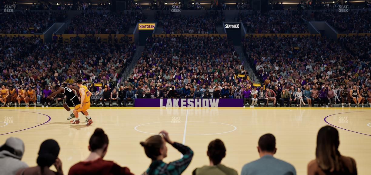 Crypto.com Arena - Section 111 Seat View