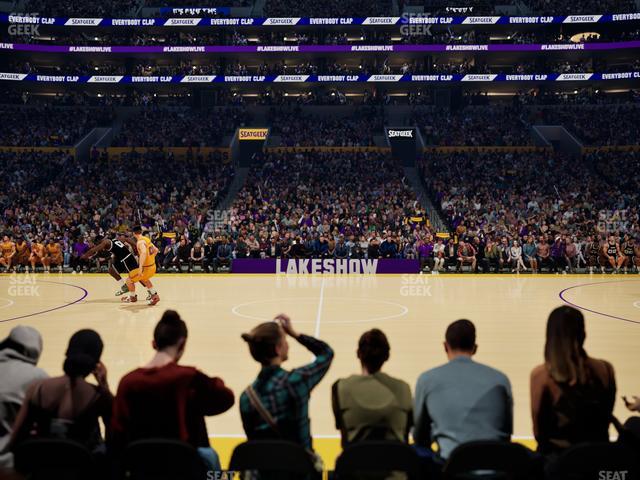 Crypto.com Arena - Section 111 Seat View