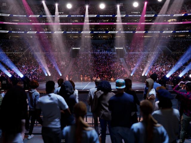 Official view from Section 111 at Crypto.com Arena
