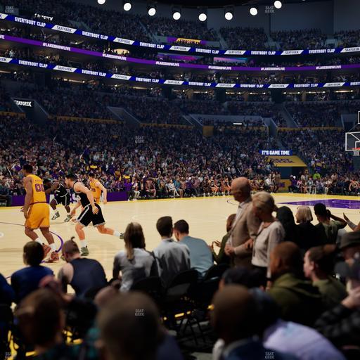 Crypto.com Arena - Section 112 Seat View