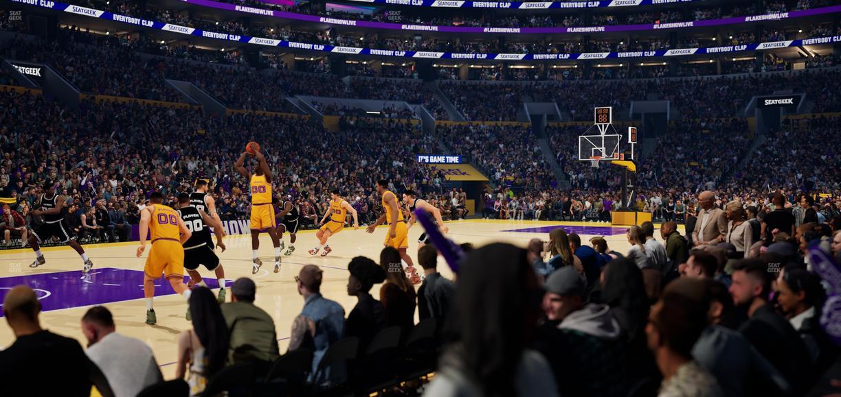 Crypto.com Arena - Section 113 Seat View