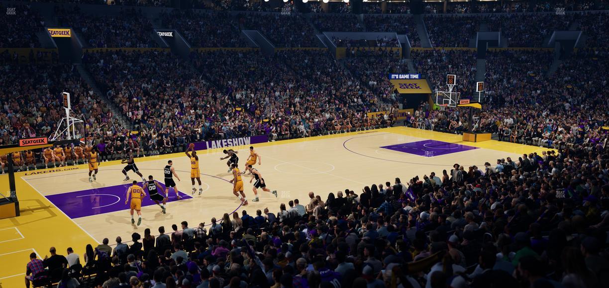 Crypto.com Arena - Section 113 Seat View