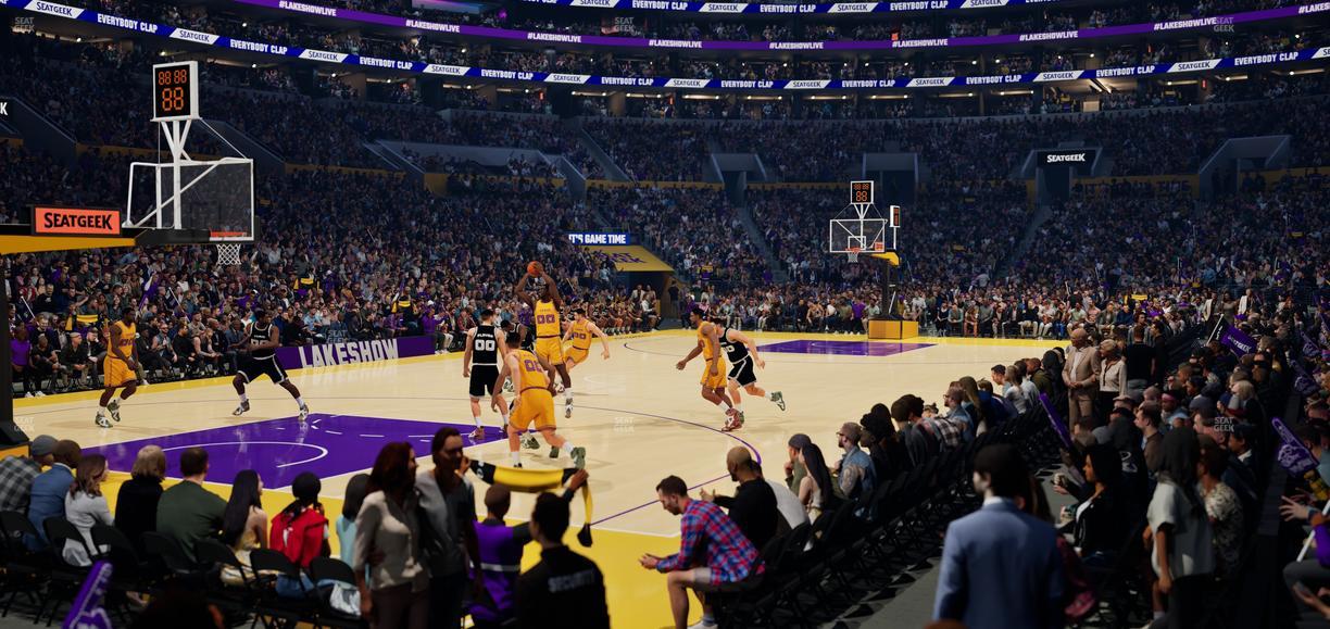 Crypto.com Arena - Section 114 Seat View