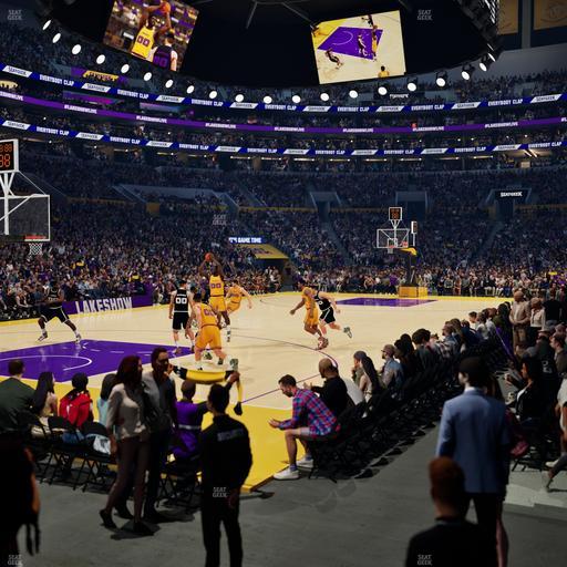 Crypto.com Arena - Section 114 Seat View