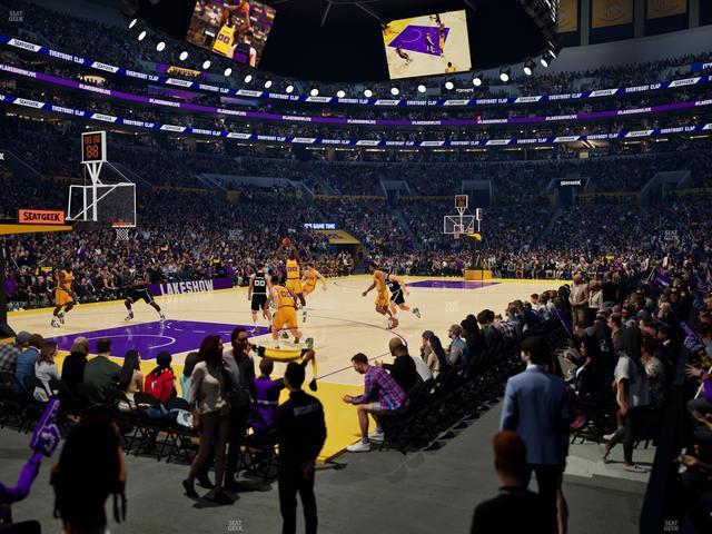 Crypto.com Arena - Section 114 Seat View
