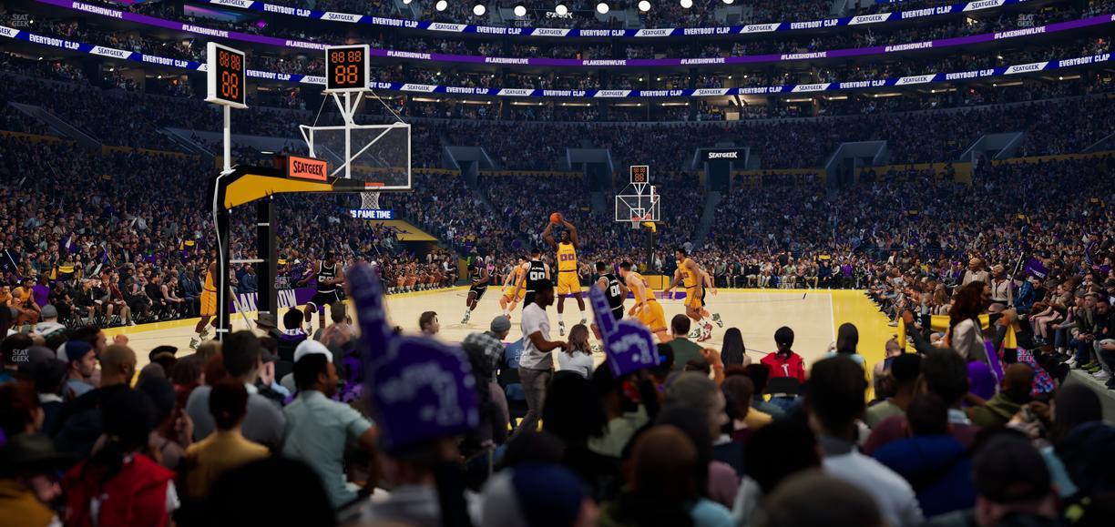 Crypto.com Arena - Section 114 Seat View