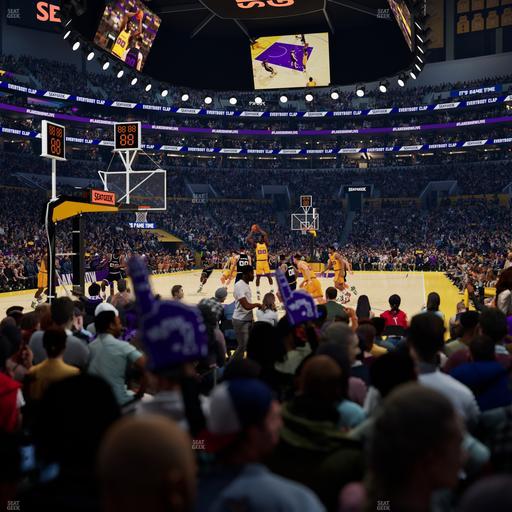 Crypto.com Arena - Section 114 Seat View