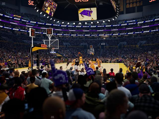 Crypto.com Arena - Section 114 Seat View Crypto.com Arena - Section 114 Seat View