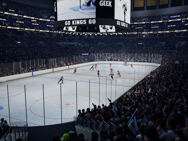 Crypto.com Arena - Section 114 Seat View