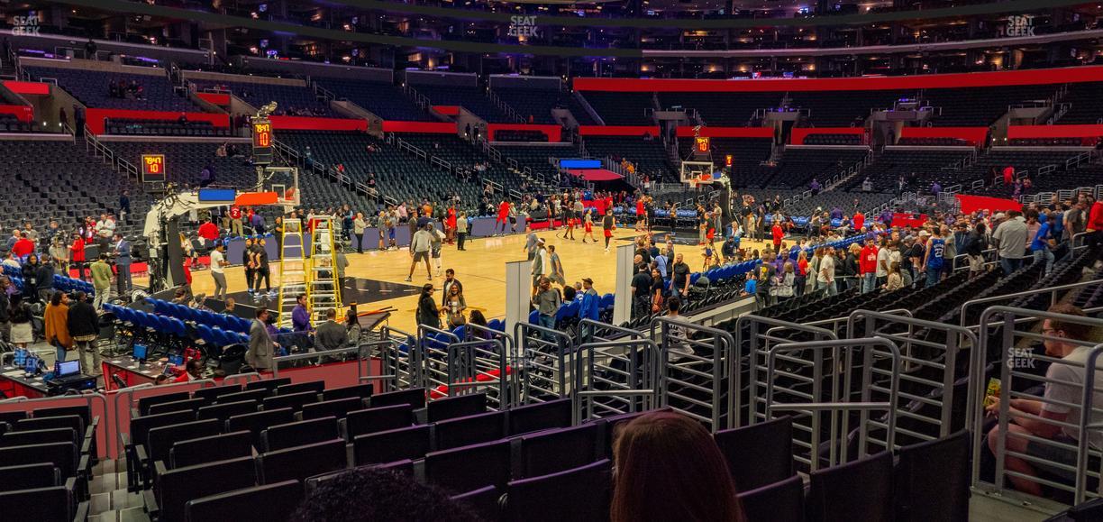 Crypto.com Arena - Section 114 Seat View