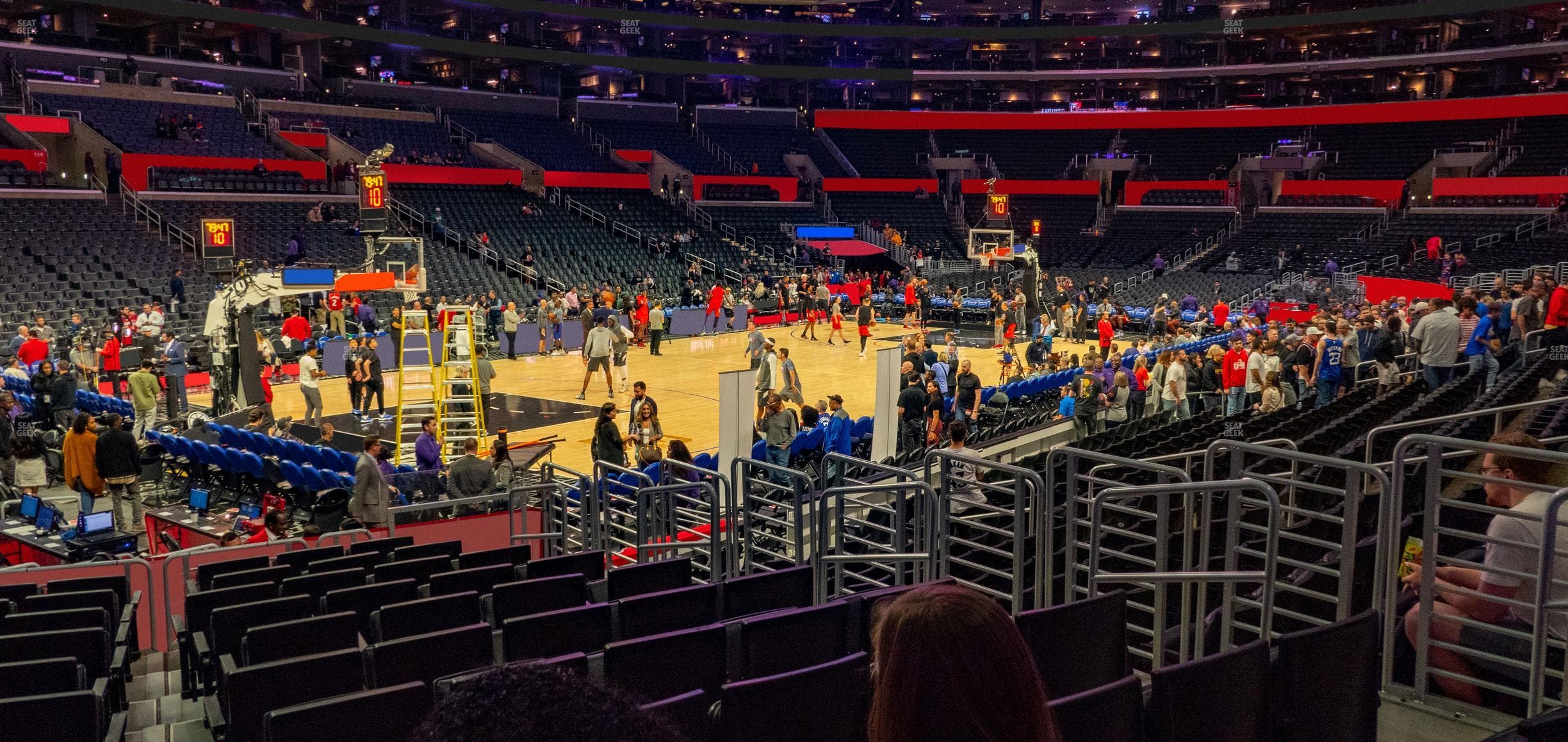 Crypto.com Arena - Section 114 Seat View