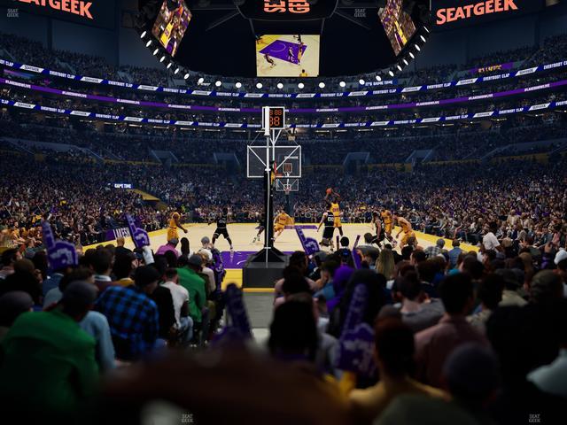 Crypto.com Arena - Section 115 Seat View