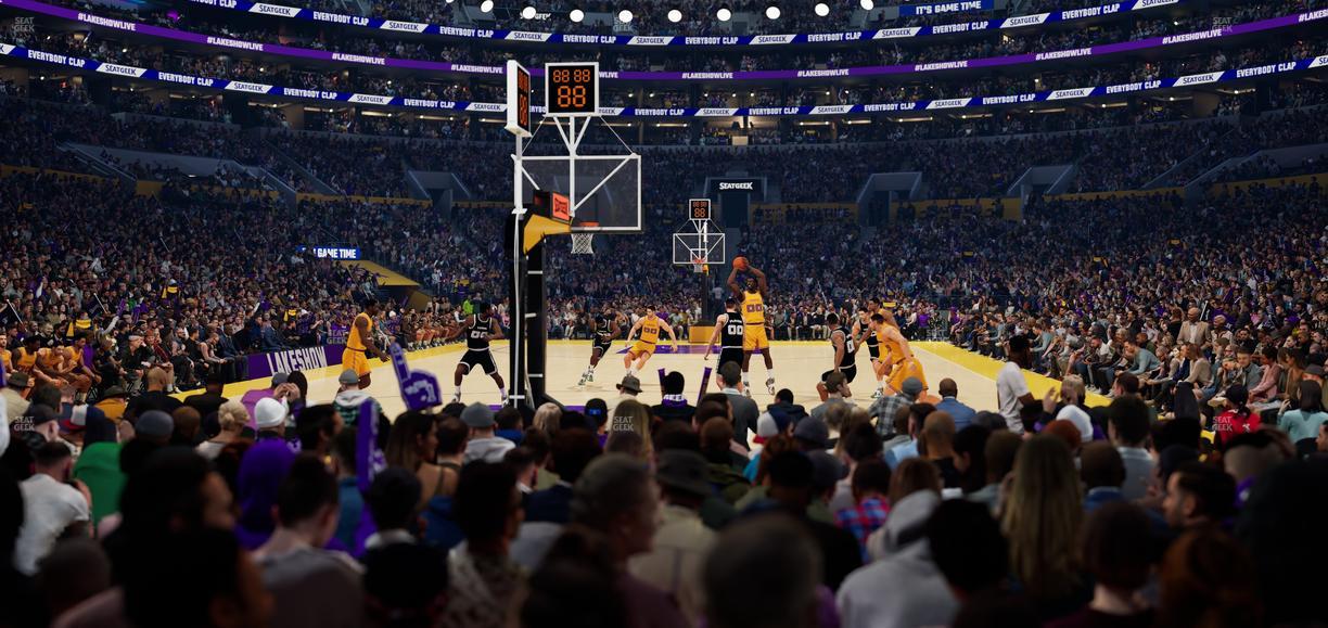 Crypto.com Arena - Section 115 Seat View