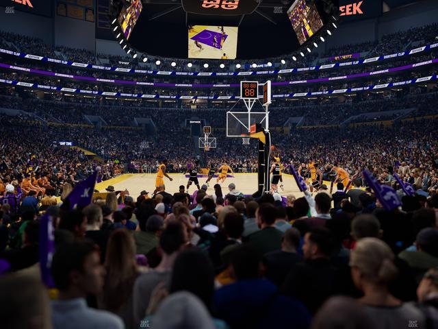 Crypto.com Arena - Section 116 Seat View Crypto.com Arena - Section 116 Seat View