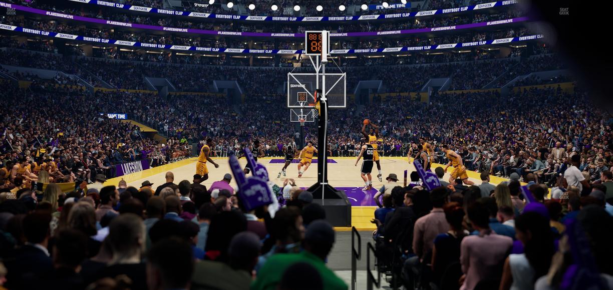 Crypto.com Arena - Section 116 Seat View