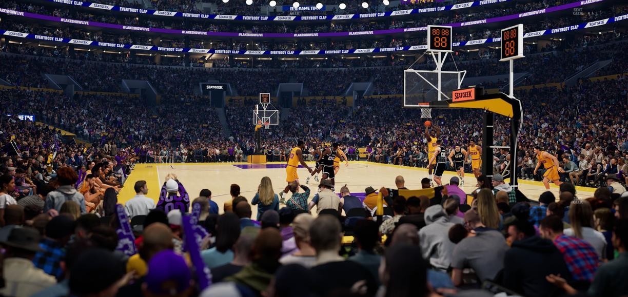 Crypto.com Arena - Section 117 Seat View