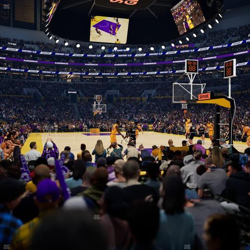 Crypto.com Arena - Section 117 Seat View