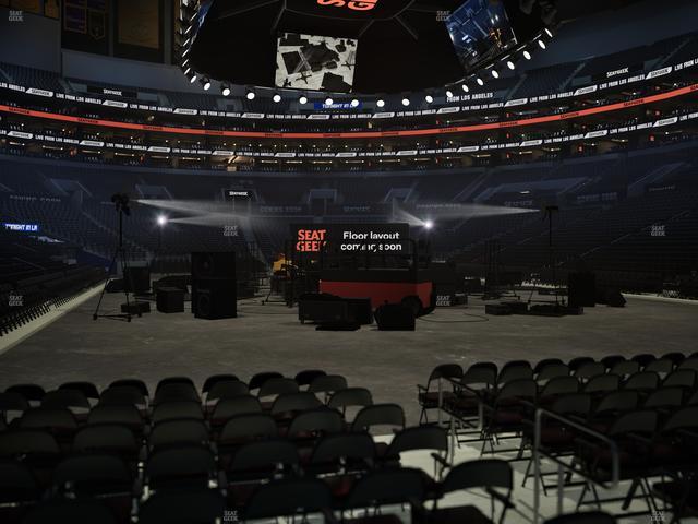 Crypto.com Arena - Section 117 Seat View