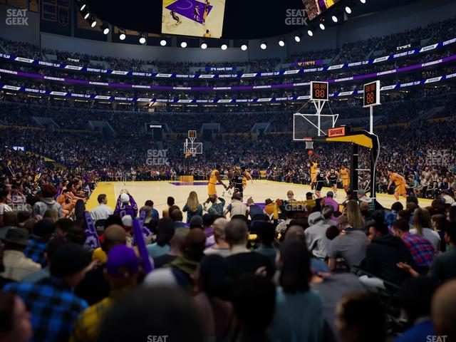 Crypto.com Arena - Section 117 Seat View