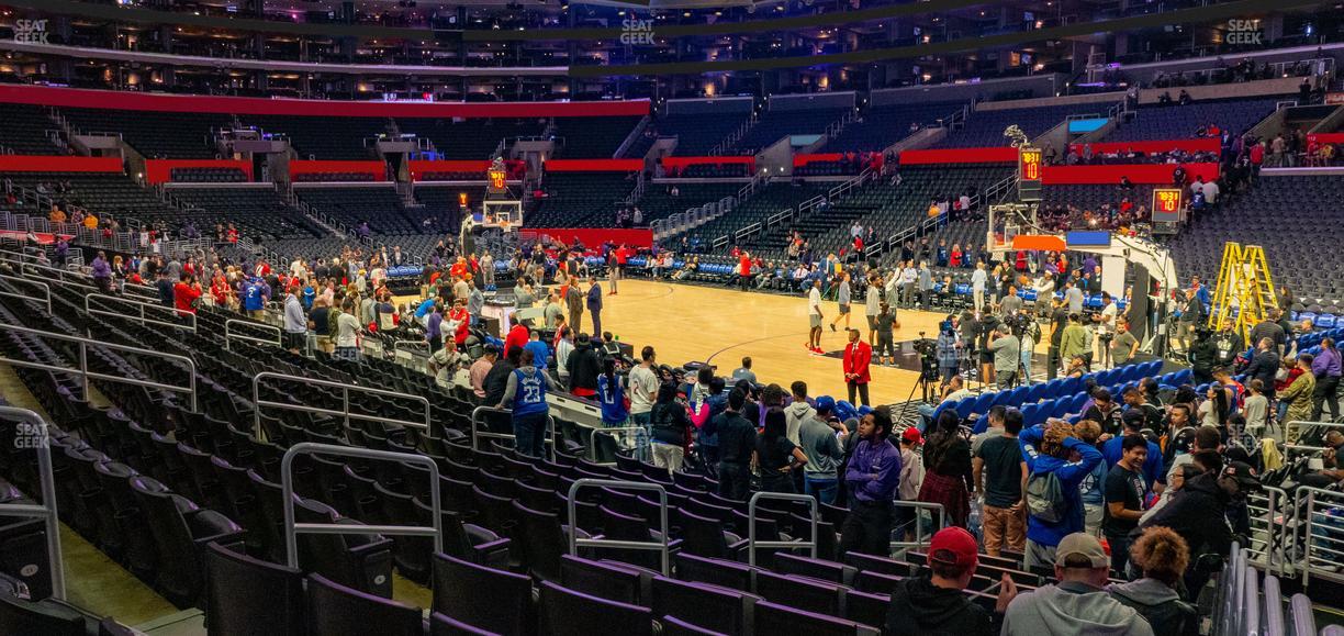 Crypto.com Arena - Section 117 Seat View