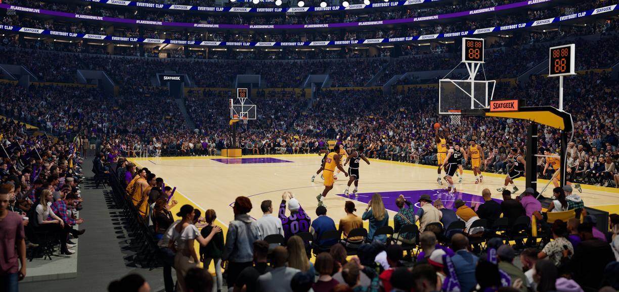 Crypto.com Arena - Section 117 Seat View