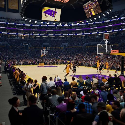 Crypto.com Arena - Section 117 Seat View