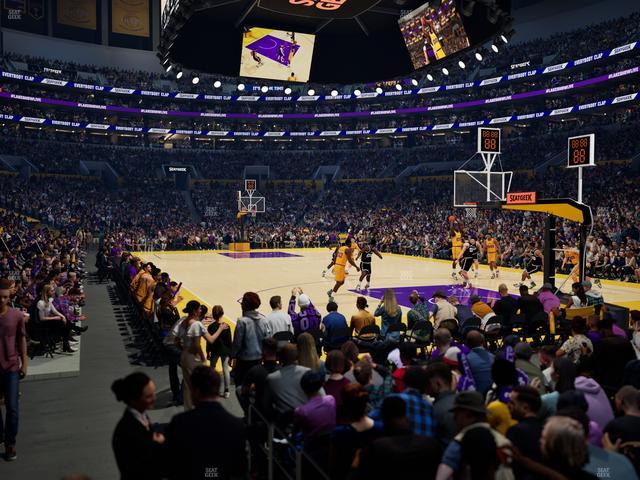 Crypto.com Arena - Section 117 Seat View