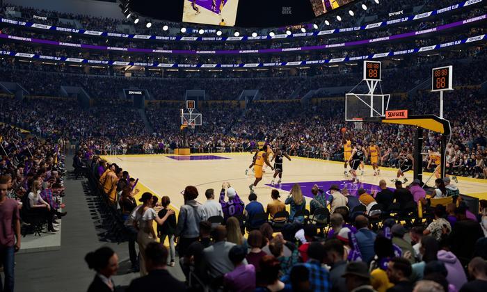 Crypto.com Arena - Section 117 Seat View