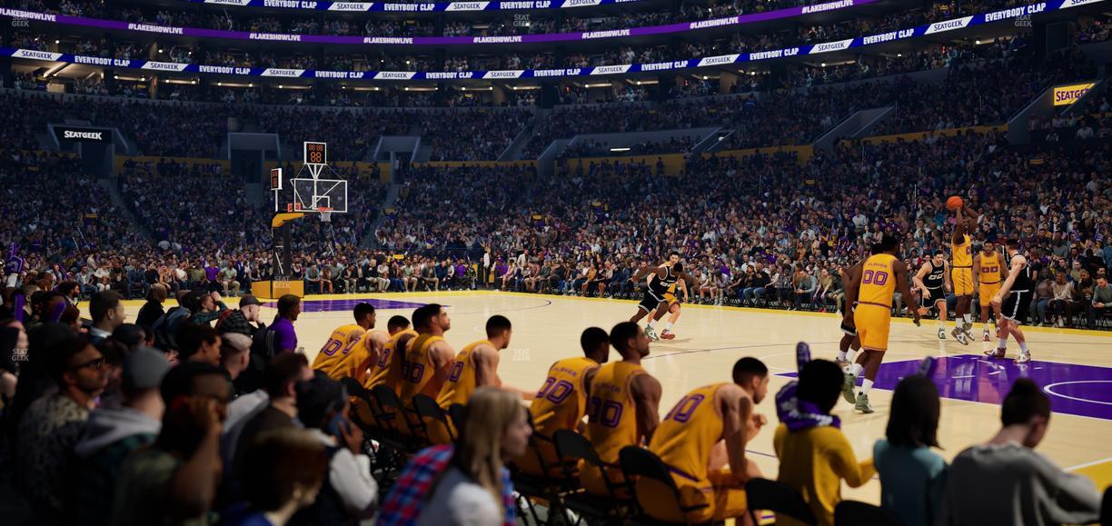 Crypto.com Arena - Section 118 Seat View