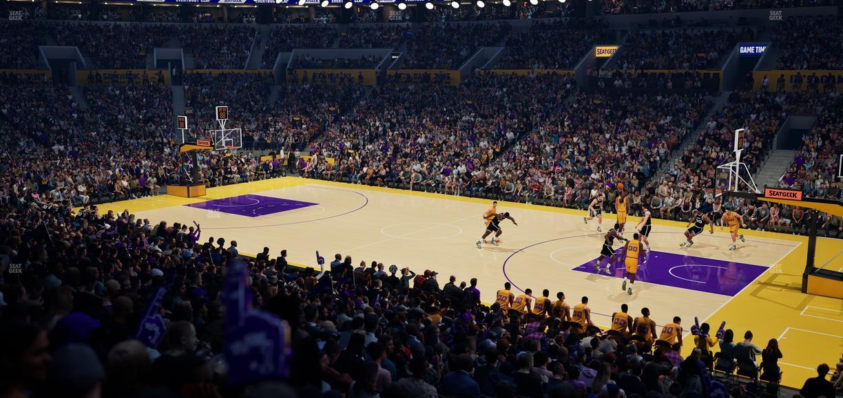 Crypto.com Arena - Section 118 Seat View