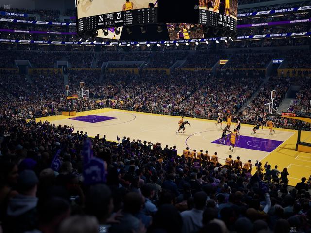 Crypto.com Arena - Section 118 Seat View Crypto.com Arena - Section 118 Seat View