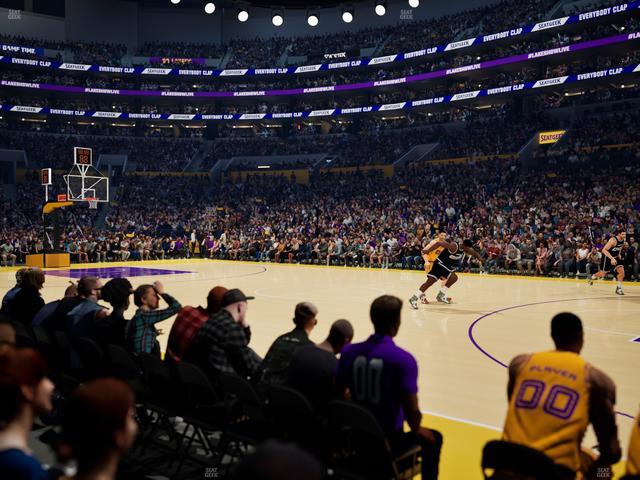 Crypto.com Arena - Section 119 Seat View Crypto.com Arena - Section 119 Seat View